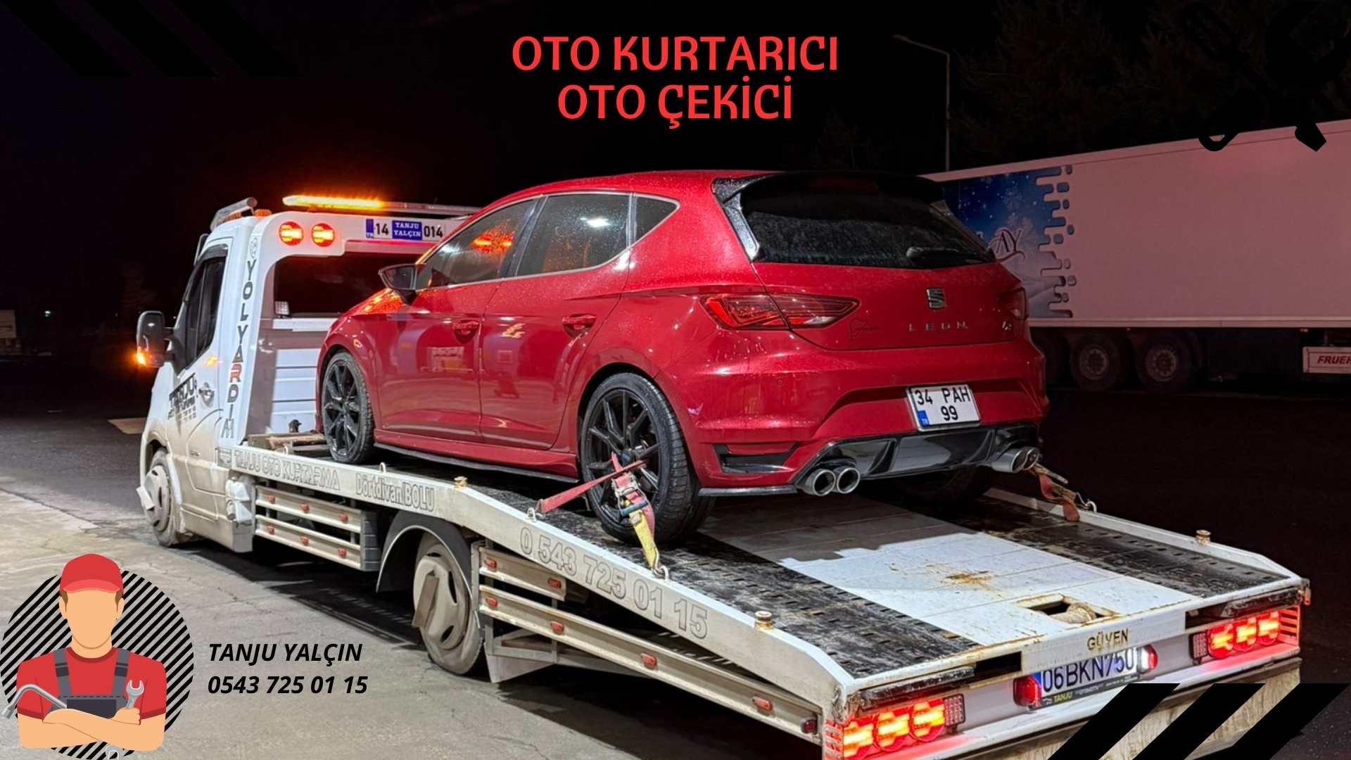 Bolu Dörtdivan’dan Çankırı Çerkeş’e Arızalı Araç Nakli: Güvenilir Oto Çekici Hizmeti