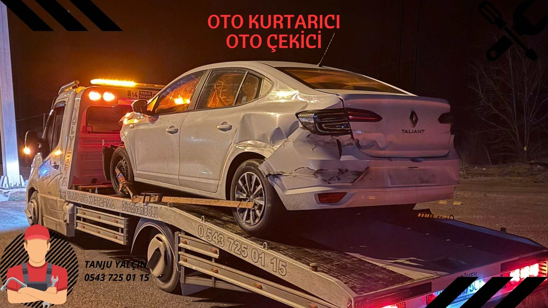 Bolu Gerede’den İstanbul Ümraniye’ye Arızalı Araç Taşıma: Profesyonel Oto Çekici Hizmeti